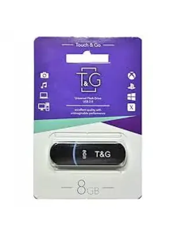 Флешка USB 8GB T&G Jet 012 чорний