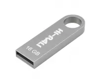 Флешка USB 16GB Hi-Rali Shuttle серебро