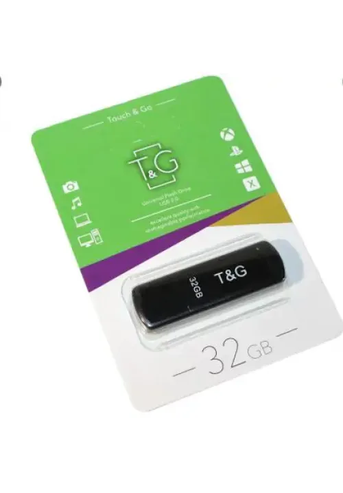 Флешка 3.0 USB 32GB T&G Classic 011 чорний