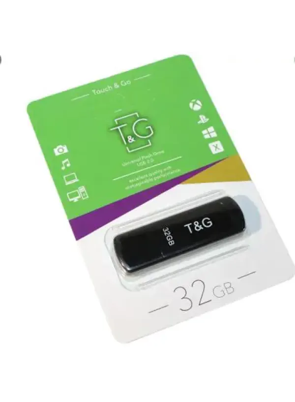 Флешка 3.0 USB 32GB T&G Classic 011 чорний