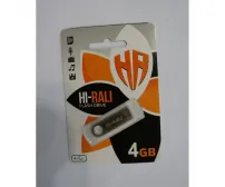 Флешка USB 4GB Hi-Rali Shuttle срібло