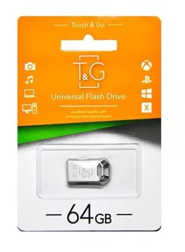 Флешка USB 64GB T&G метал 110