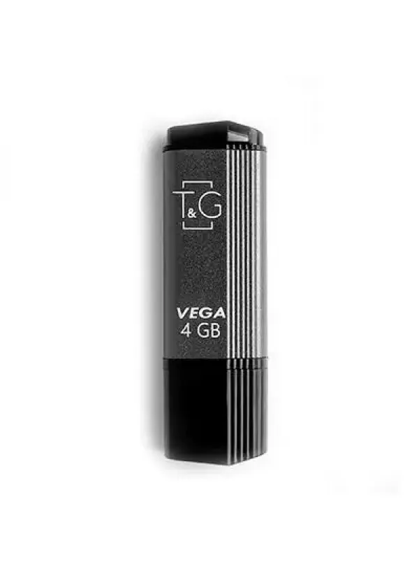 Флешка USB 4GB T&G Vega 121 сірий