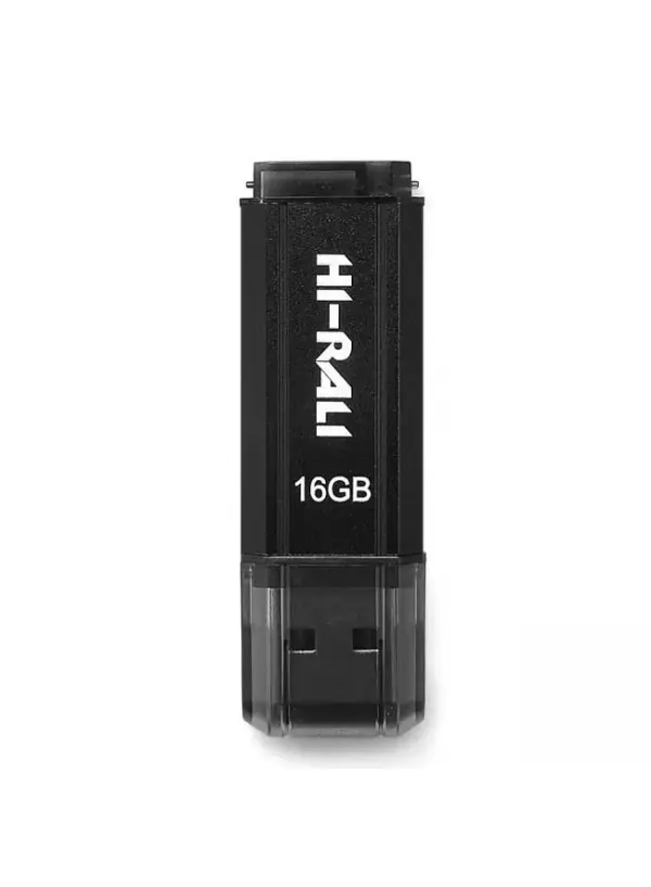 Флешка USB 16GB Hi-Rali Stark чорний