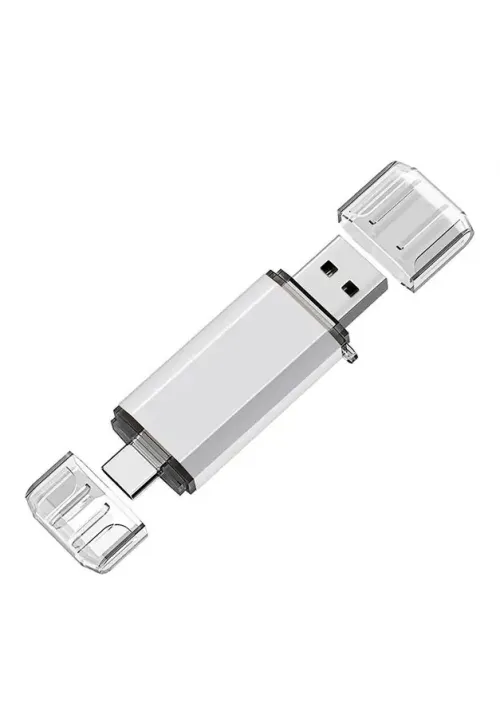 Флешка USB 8GB T&G Type-C 009 Star серебро