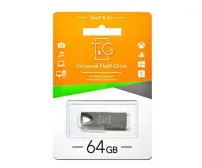 Флешка USB 64GB T&G метал 117 чорний
