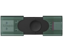 Флеш-пам'ять USB Kingston DT DuoG2 128GB USB-A + USB-C 3.2 Gen 1 (DTDEG2/128GB)