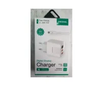 Мережевий зарядний ORIGINAL A-14 з дисплеєм (3.1A 2USB)