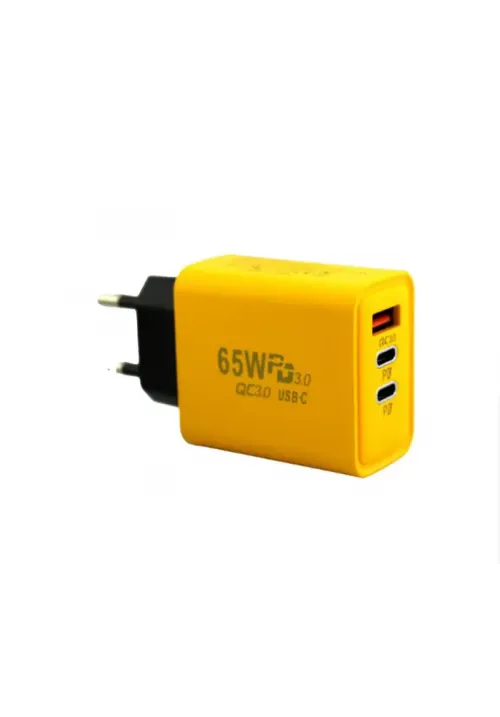 Мережеве зарядне 65W AR-PD05 (1USB 2TYPE-C)
