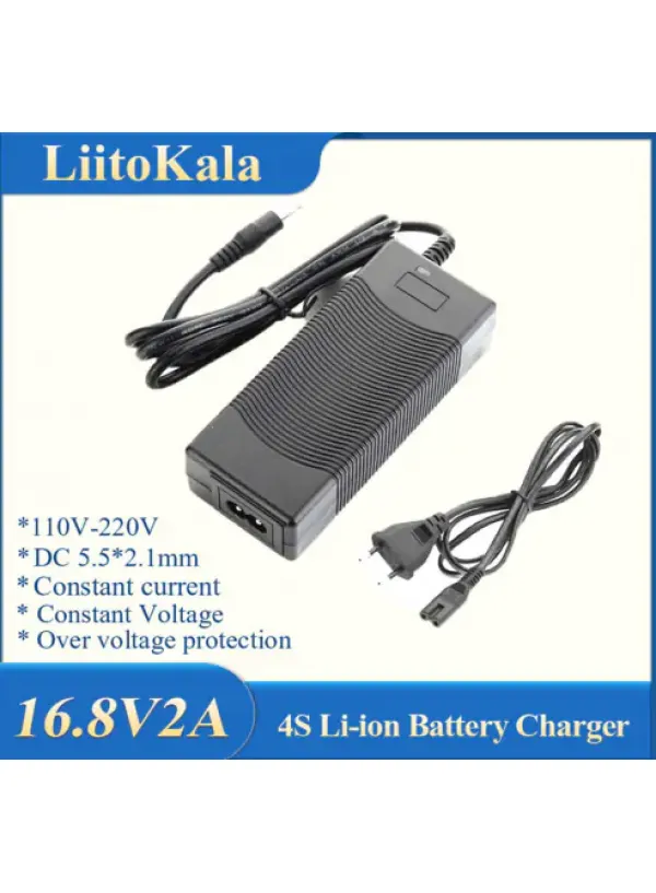 Блок живлення LiitoKala 16.8V2A (5.5х2.1)