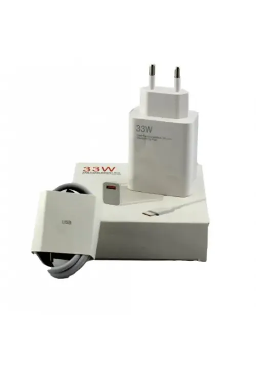 Мережевий зарядний кабель Type-C (PD 33W)