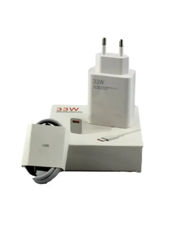 Мережевий зарядний кабель Type-C (PD 33W)