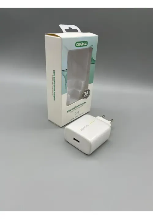 Мережевий зарядний GaN Power Adapter (65W USB)