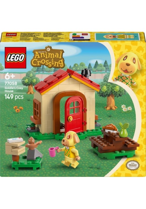 Конструктор LEGO® Animal Crossing Уютный дом Goldie (77058)