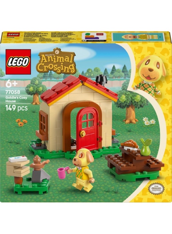 Конструктор LEGO® Animal Crossing Затишний будинок Goldie (77058)