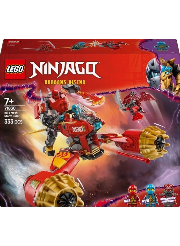 Конструктор LEGO® Ninjago Штормовий робот-вершник Кая (71830)