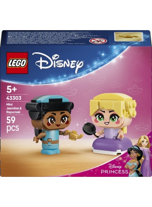 Конструктор LEGO® Disney Мініпринцеси Жасмін і Рапунцель (43303)