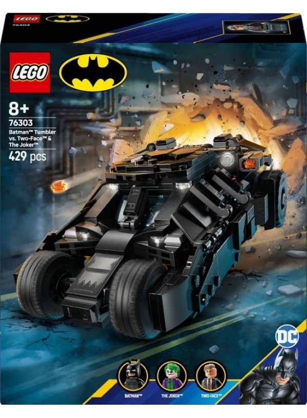 Конструктор LEGO® Super Heroes DC Бетмен Тумблер проти Дволикого і Джокера (76303)