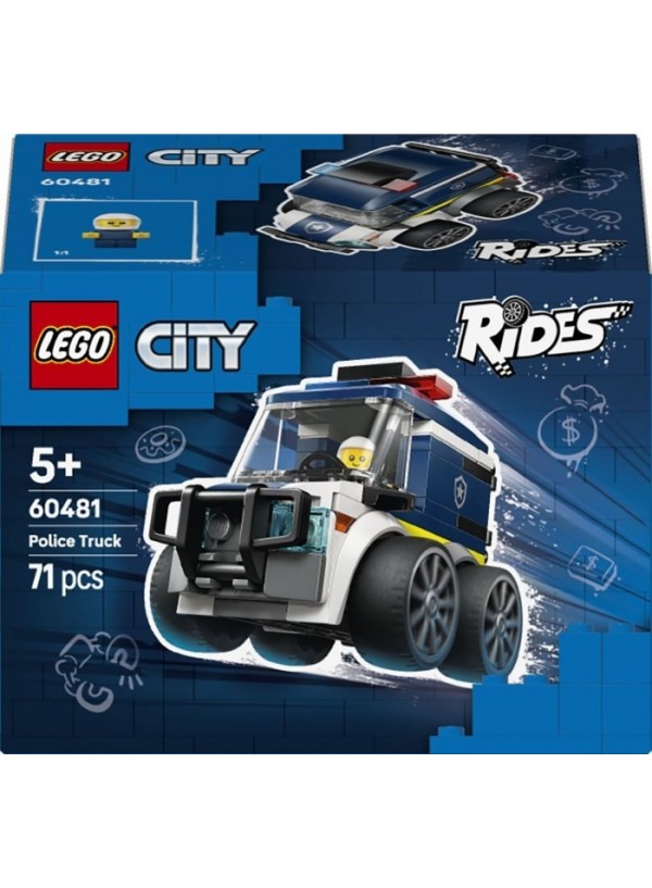 Конструктор LEGO® City Автівки — Поліцейська вантажівка (60481)