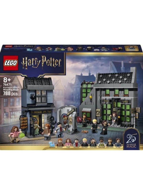 Конструктор LEGO® Harry Potter Магазини для чарівників на Алеї Ноктерн (76471)