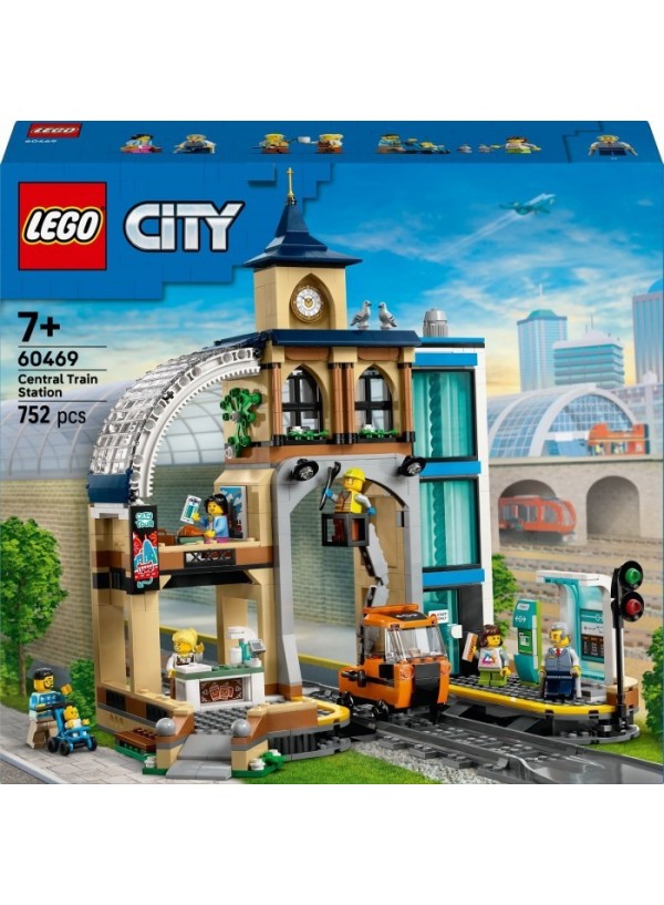 Конструктор LEGO® City Центральний залізничний вокзал (60469)