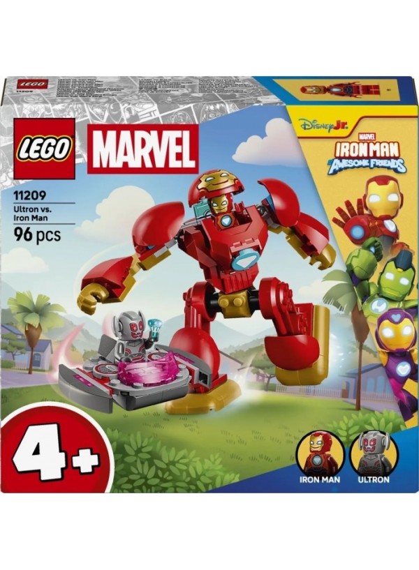 Конструктор LEGO® Disney Junior Marvel Альтрон проти Залізної Людини (11209)
