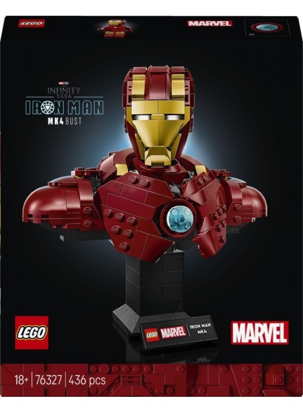 Конструктор LEGO® Super Heroes Marvel Бюст Залізної Людини MK4 (76327)