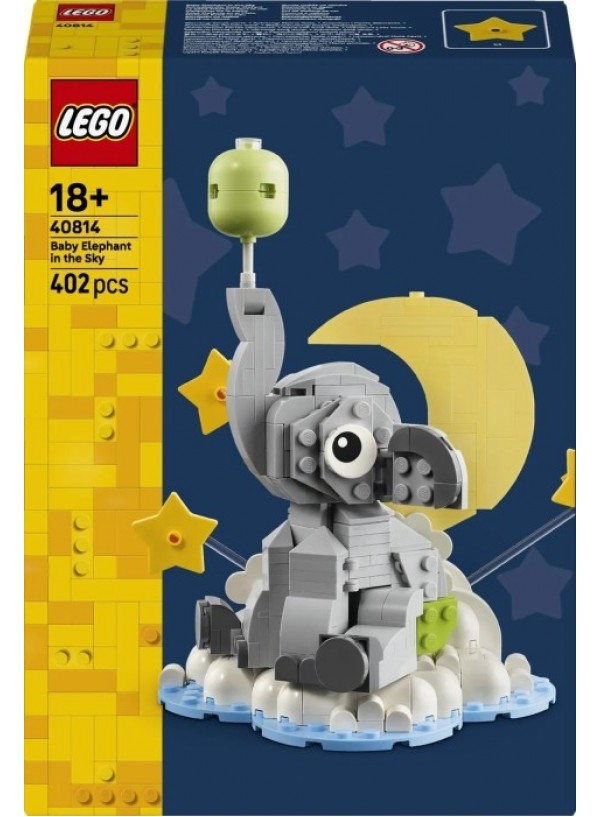 Конструктор LEGO® Ideas Слоненя в небі (40814)