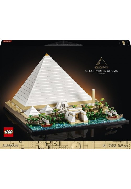 Конструктор LEGO® Architecture Піраміда Хеопса (21058)