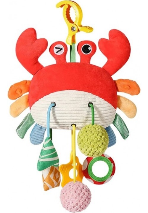 Детская игрушка-подвеска Smart Baby Крабик (6928270764764)