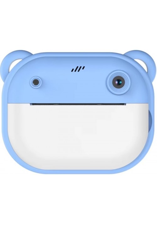 Детский фотоаппарат-принтер Bambi Frog blue (blue)(6948679457692)