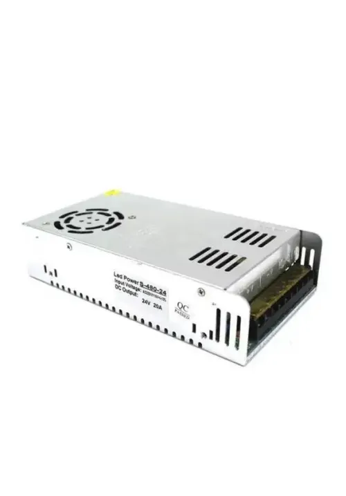 Адаптер блок живлення 24V 20A METAL