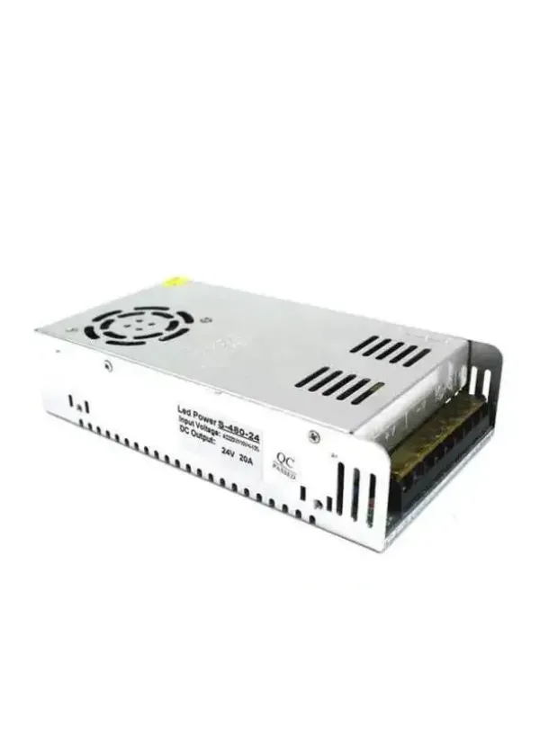 Адаптер блок живлення 24V 20A METAL