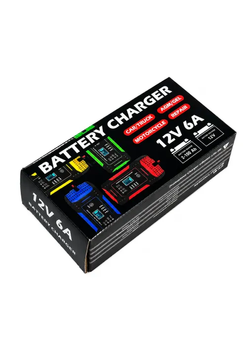 Зарядне для гелієвих кислотних акумуляторів 12V 6A