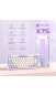 Клавіатура Attack Shark X75 RGB Kailh MX Crystal Switches Wireless (AS-6972792471464-TP-UA) Twilight Purple