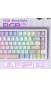 Клавіатура Attack Shark X75 RGB Kailh MX Crystal Switches Wireless (AS-6972792471464-TP-UA) Twilight Purple