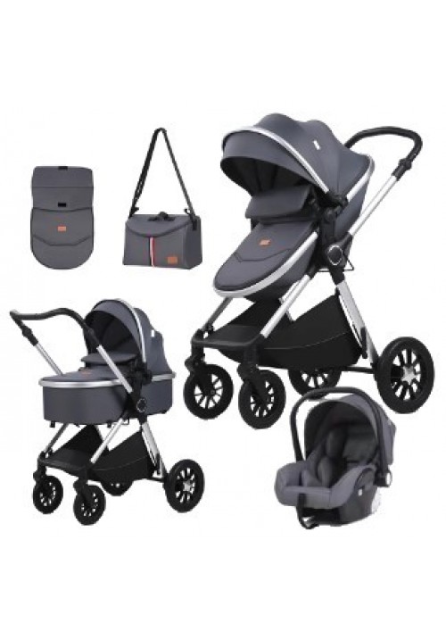 Коляска универсальная 3в1 Kidilo H2D (grey)