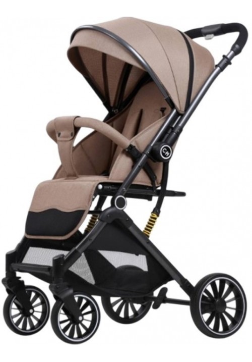 Детская коляска прогулочная 525Baby Khaki (бежевая)