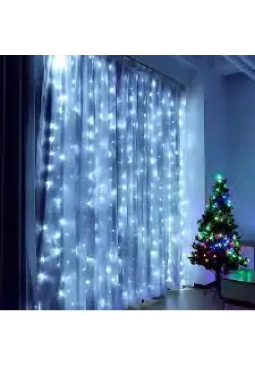 Гірлянда LED білий водоспад 2х2 м 200-W (від мережі)