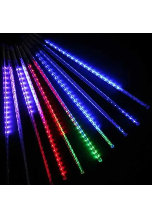 Гірлянда LED Бурулька мультицвіт 50см