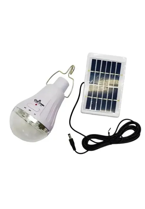 Лампа LED аккумуляторная CCLAMP CL-028MAX (+солнечная панель)