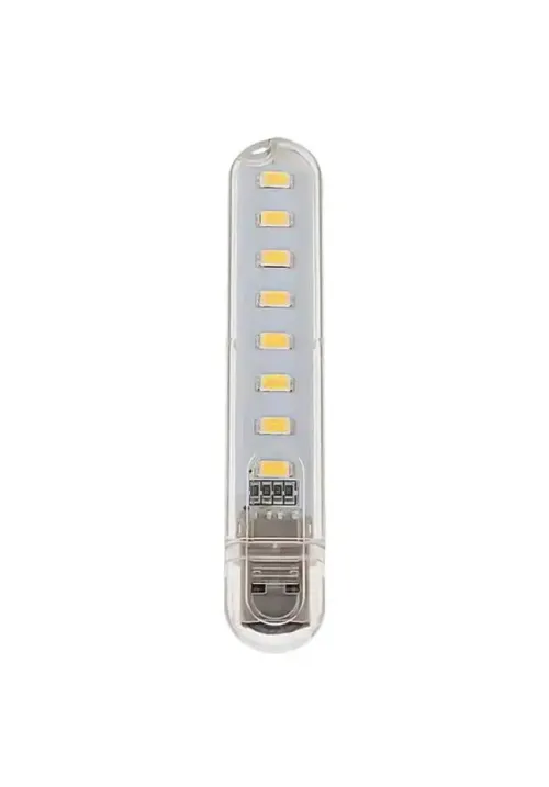 USB фонарь лампа светодиодная 8LED (работает от повербанка)