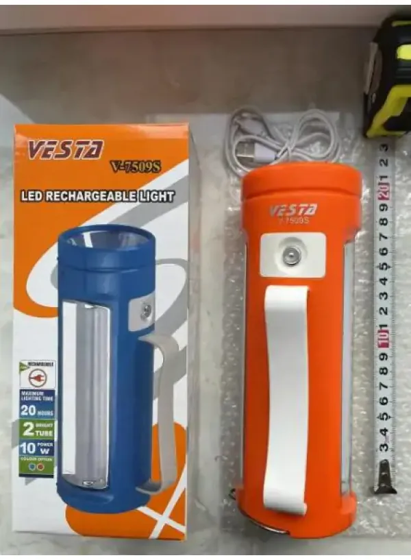 Кемпінговий ліхтар VESTA V-7509S (+сонячна панель)