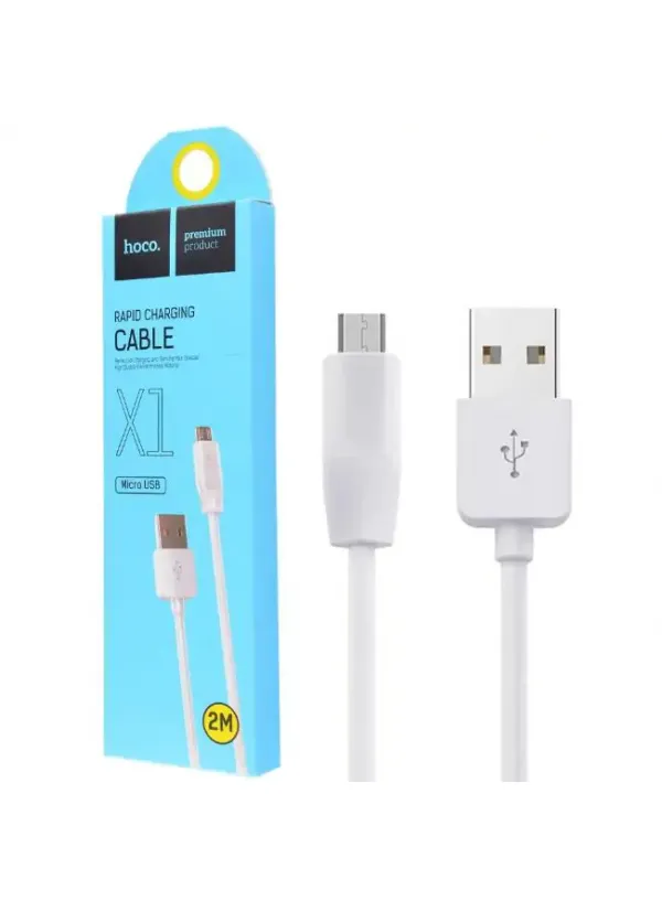 Кабель microUSB HOCO X1 (2 метри)