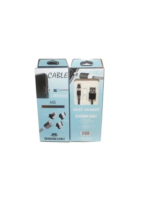 Шнур microUSB магнитный M3 (4991)