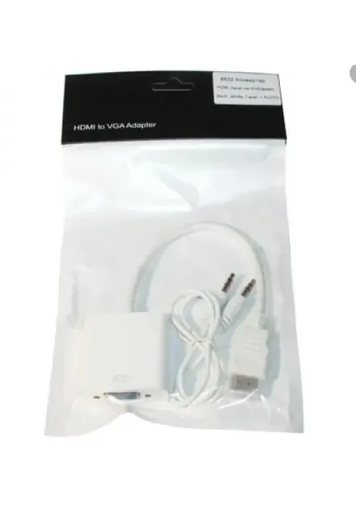 Конвертер HDMI-VGA + звук (в пакете)