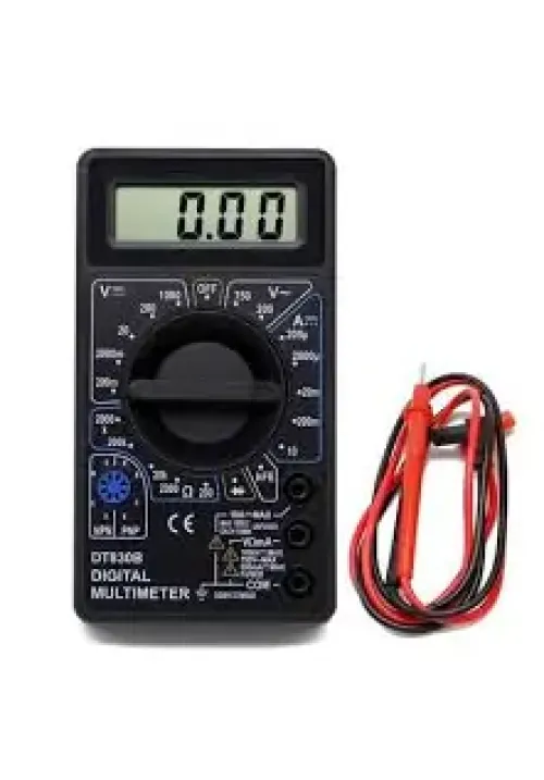 Цифровой мультиметр тестер вольтметр DT-830B