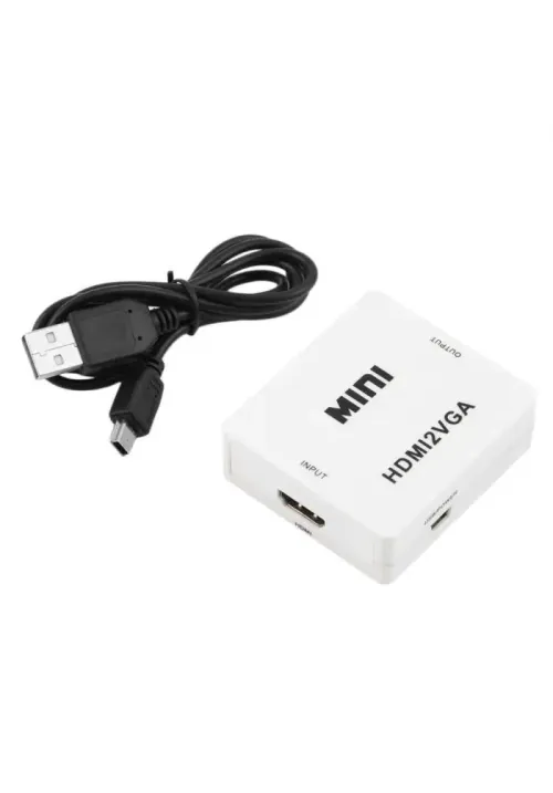Переходник HDMI-VGA (в коробке) с питанием