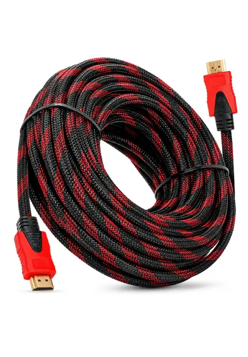 Кабель HDMI-HDMI (10 м) тканинний
