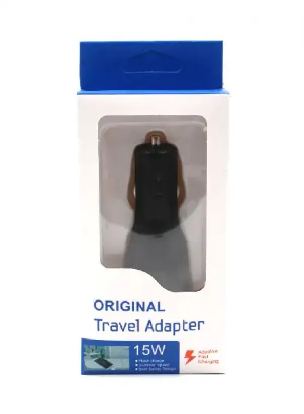 Автомобільне зарядне Travel Adapter (2USB 2A)